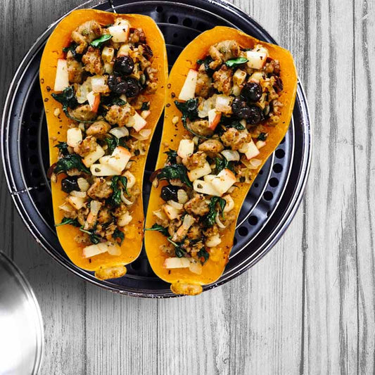 Roasted Stuffed Butter Squash